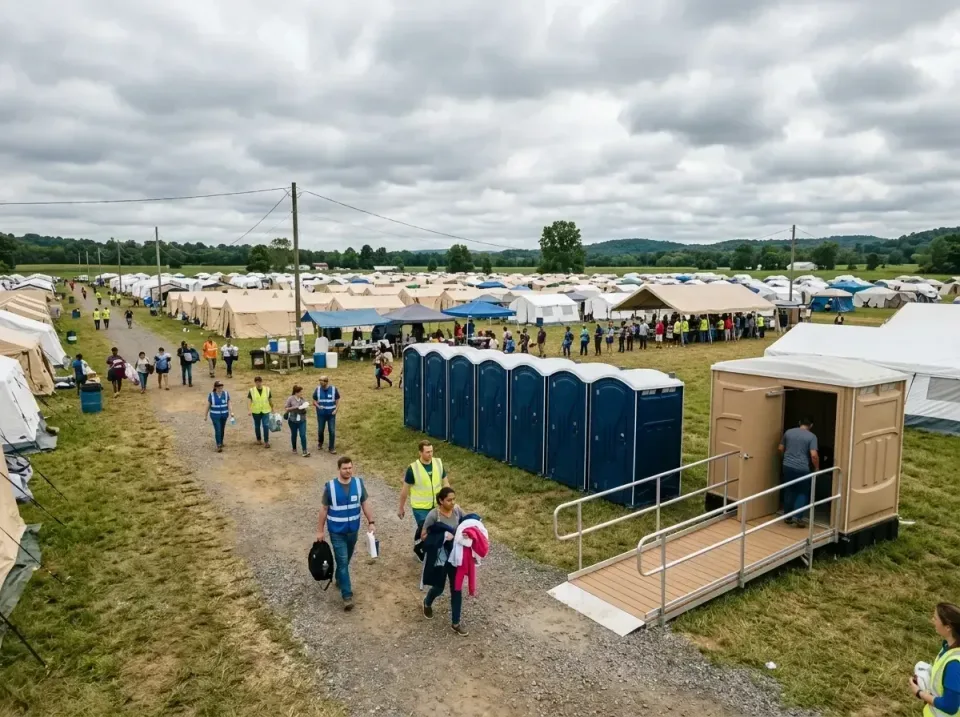 disaster-relief-camp-restrooms-010 — frequently asked questions, Dumpster & Portable Bathrooms Rental in Innsbrook, VA